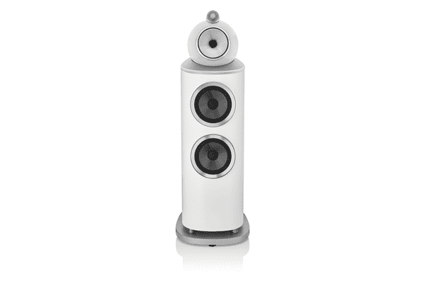 Bowers & Wilkins 802 D4 White Single Front view Final
