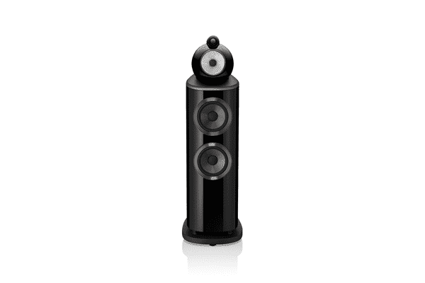 Bowers & Wilkins 803 D4 Black Single Front view Final
